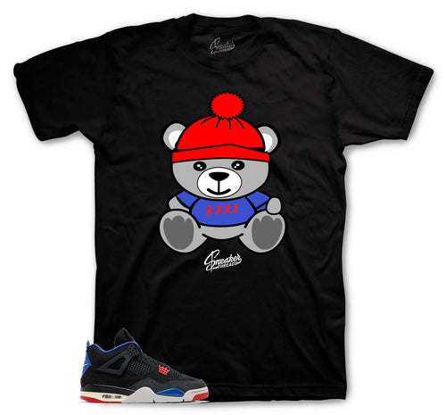 Retro 4 Rare Air Sneaker Bear Shirt