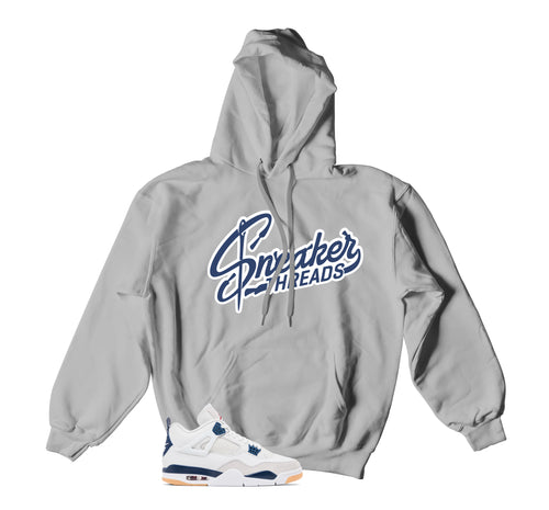 Retro 4 SB Navy Sneaker Threads Hoody