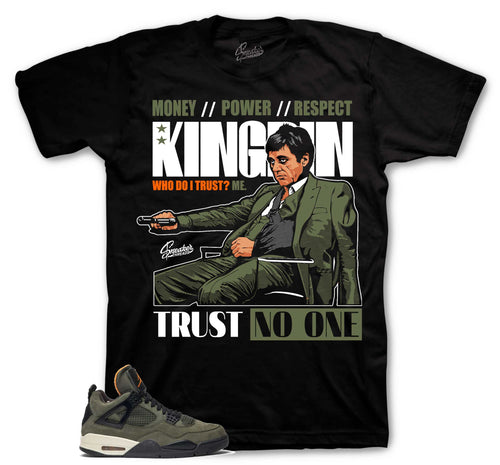 Retro 4 Deep Green Trust issues Shirts