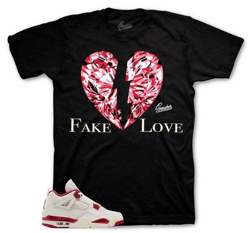 Retro 4 Valentine's Day Fake Love Shirt
