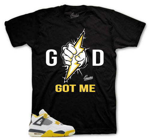 Retro 4 Vivid Sulfur God Got Me Shirt