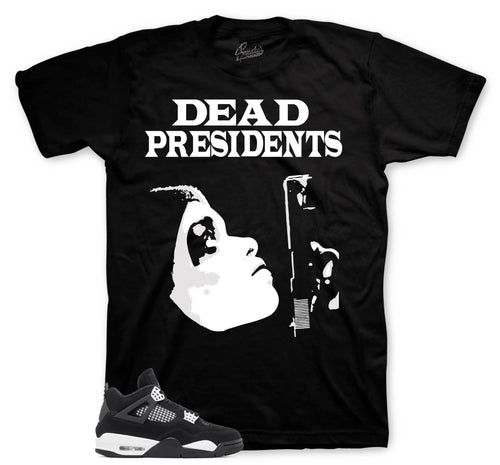Retro 4 White Thunder Dead Pres Shirt