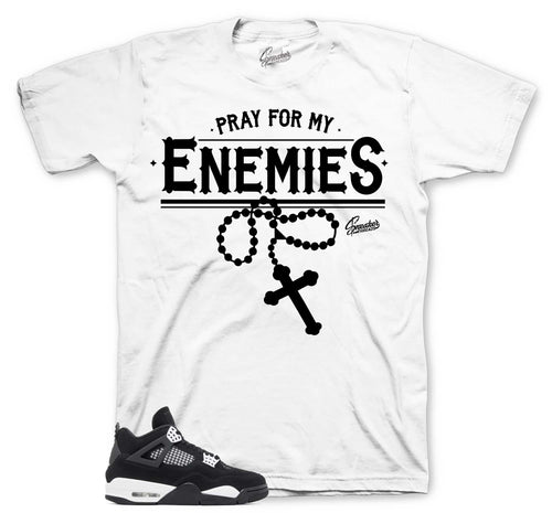 Retro 4 White Thunder Enemies Shirt