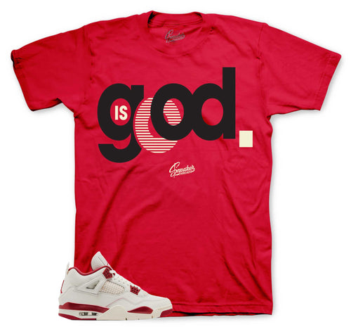 Retro 4 Valentine's Day God is Good Shirt