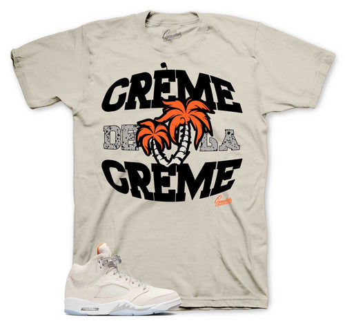 Retro 5 Craft Creme Shirt