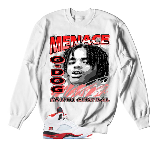 Retro 5 Fire Red Nineties Sweater