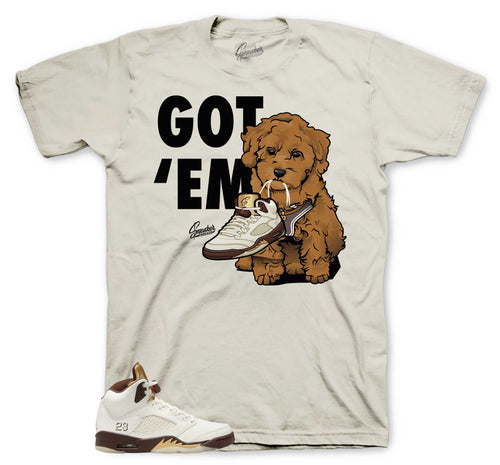 Retro 5 Golden Ticket Got Em Shirt
