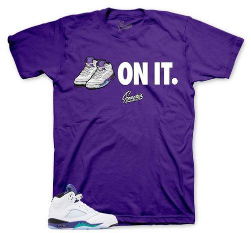 Retro 5 Grape On It Shirt