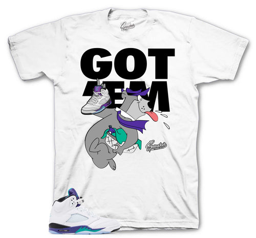Retro 5 Grape Finessed Shirt