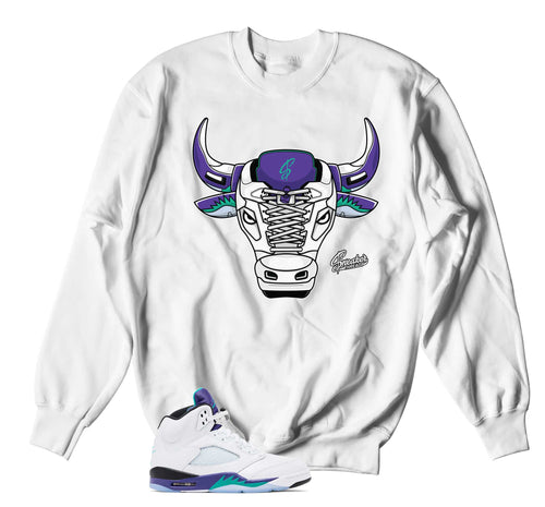Retro 5 Grape War Bully Sweater
