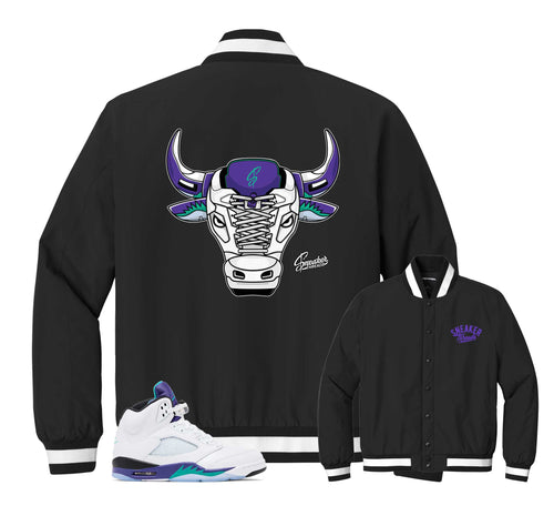 Retro 5 Grapes War Bully Insulated Jacket