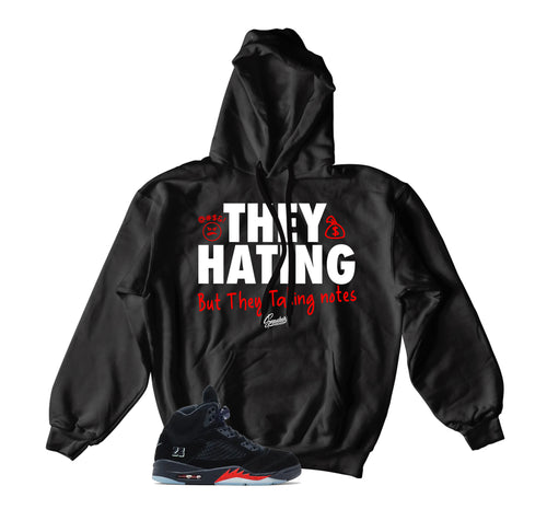 They Hating Hoody | Jordan 5 Halloween