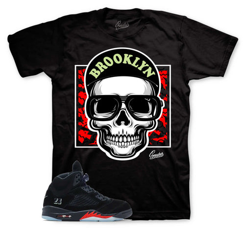 Fresh 2 Death Graphic T-Shirt | Jordan 5 Halloween