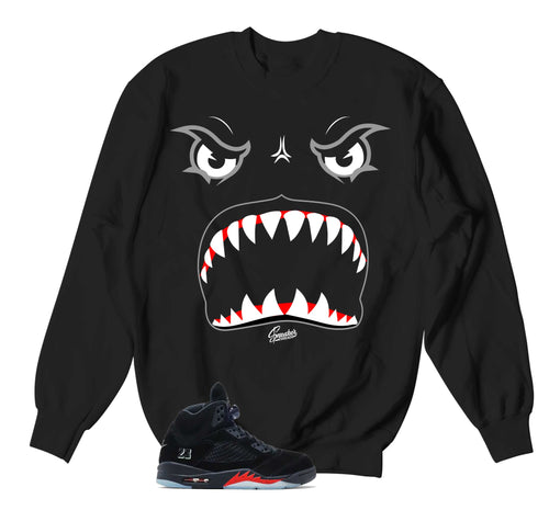 Bite Me Sweater | Jordan 5 Halloween