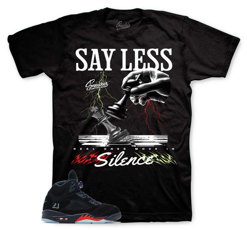 Say Less Graphic T-Shirt | Jordan 5 Halloween