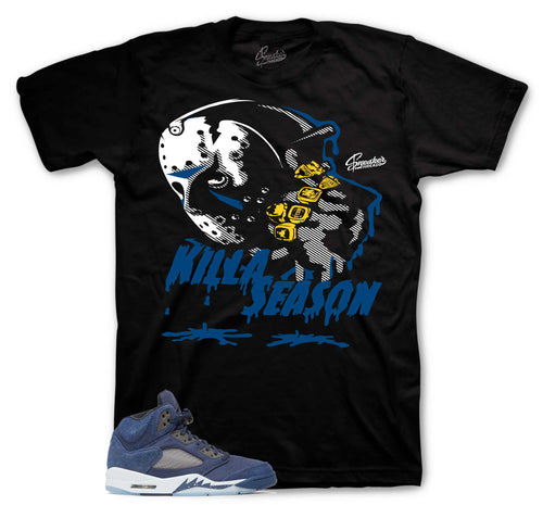 Retro 5 Midnight Navy Killa Season Shirt