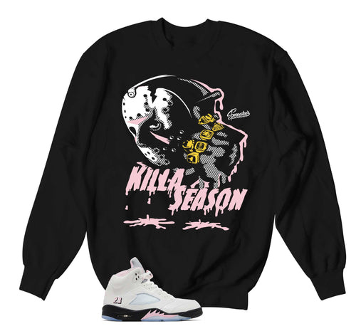 Retro 5 Soft Pink Killa Season Sweater