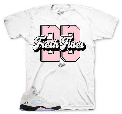 Retro 5 Soft Pink Fresh Fives Shirt