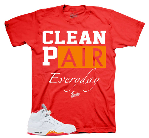 Clean Pair Graphic T-Shirt | Jordan 5 Sunset