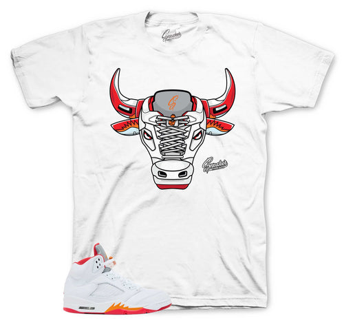 War Bully Graphic T-Shirt | Jordan 5 Sunset