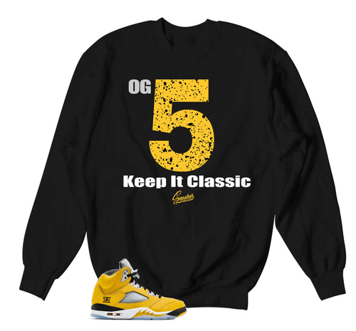 Retro 5 Tokyo Keep It Classic Sweater