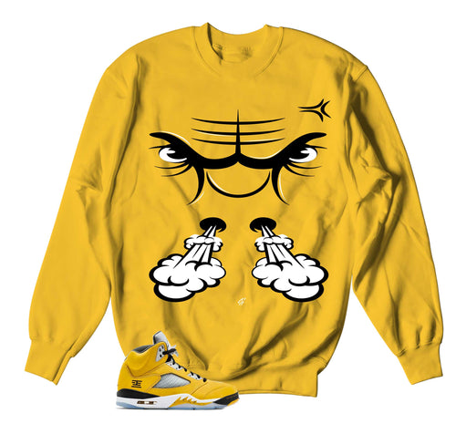 Retro 5 Tokyo Raging Face Sweater