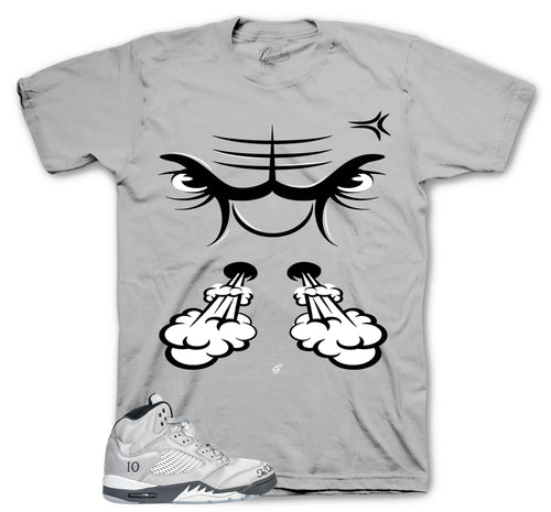 Retro 5 Wings Raging Face Shirt