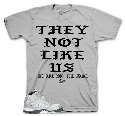Retro 5 Wings Not Like Us Shirt
