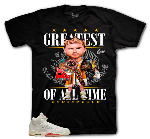 Retro 5 "El Grito" Undisputed Shirt