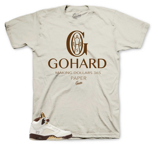 Retro 5 Golden Ticket Go Hard Shirt