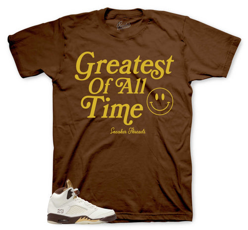 Retro 5 Golden Ticket Goat Shirt