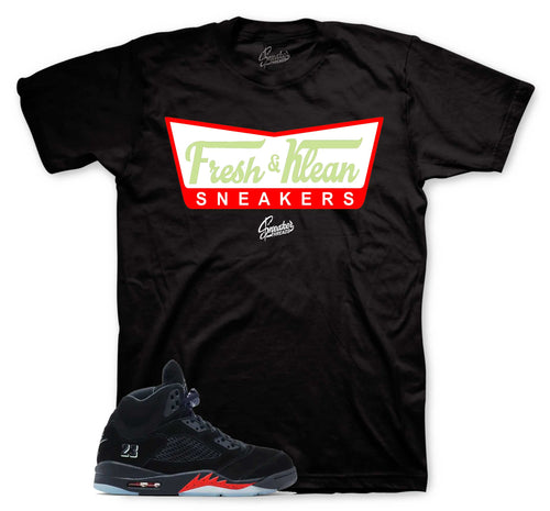 Fresh Klean Graphic T-Shirt | Jordan 5 Halloween