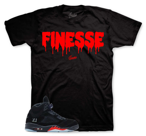 Finesse Graphic T-Shirt | Jordan 5 Halloween