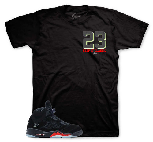 Keep it Classic Graphic T-Shirt | Jordan 5 Halloween