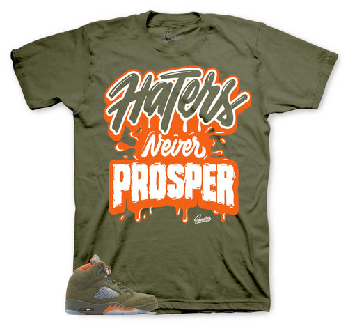 Retro 5 Olive Prosper Shirt