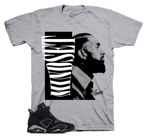 Retro 6 Cap & Gown Mindset Shirt