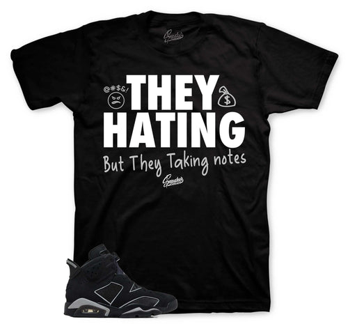 Retro 6 Cap & Gown They Hating Shirt