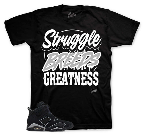 Retro 6 Cap & Gown Struggle Breeds Shirt