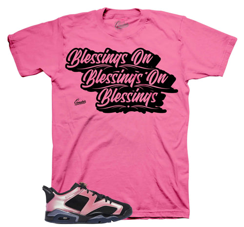 Retro 6 Low Desert Berry Blessings Shirt