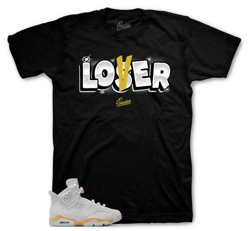Retro 6 Pearl Loser Lover Shirt