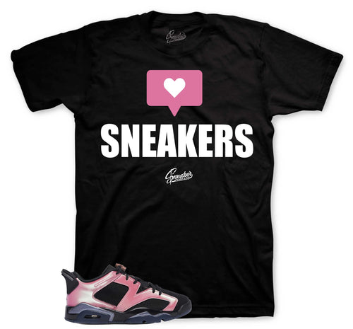 Retro 6 Low Desert Berry Love Sneakers Shirt