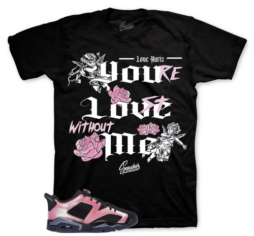 Retro 6 Low Desert Berry Lost Shirt