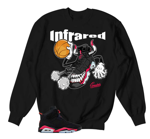 Retro 6 Infrared Fy Kicks Sweater