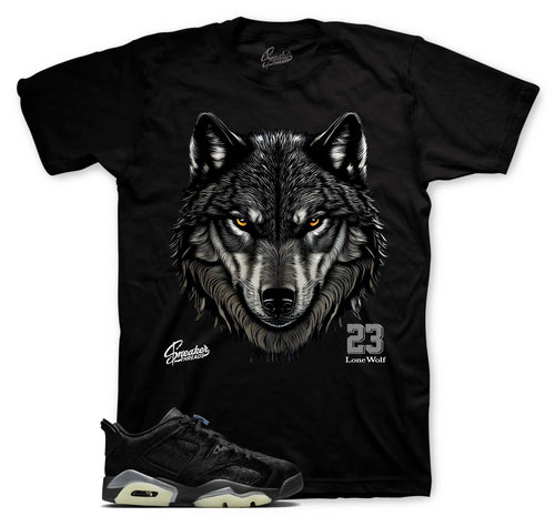 Retro 6 Low Blackout Fearless Shirt