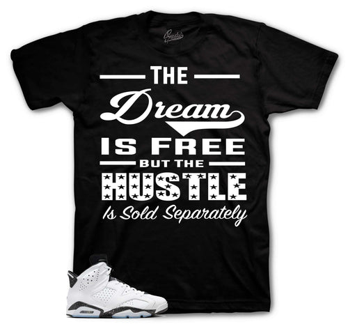 Retro 6 White Black Sold Separately Shirt