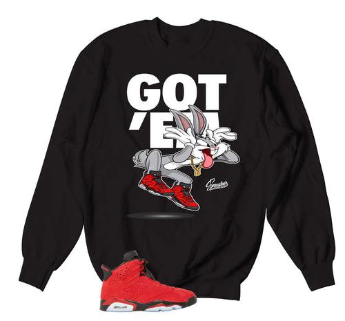 Retro 6 Toro Bravo Copped Em Sweater