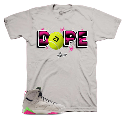 Retro 7 Tennis Day Dope Shirt