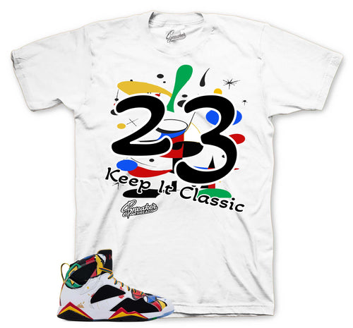 Retro 7 Miro Keep It Classic Shirt