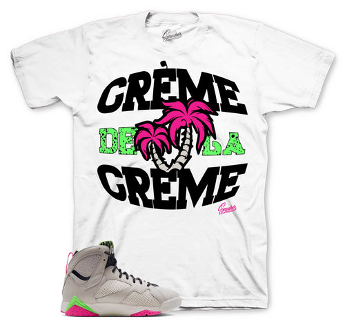 Retro 7 Tennis Day Cream Shirt