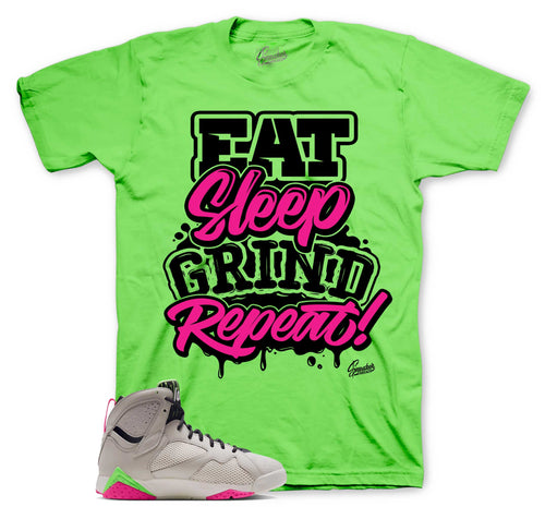 Retro 7 Tennis Day Daily Routine Shirt